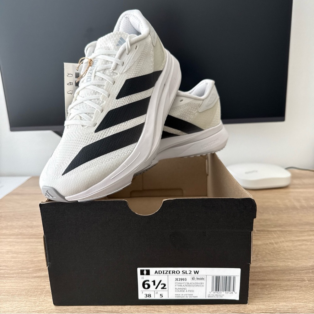 BRAND NEW Adidas Women's Adizero SL2 Running Shoe US Size 6.5 - JI299